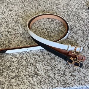 Black, Brown, White Belt Set